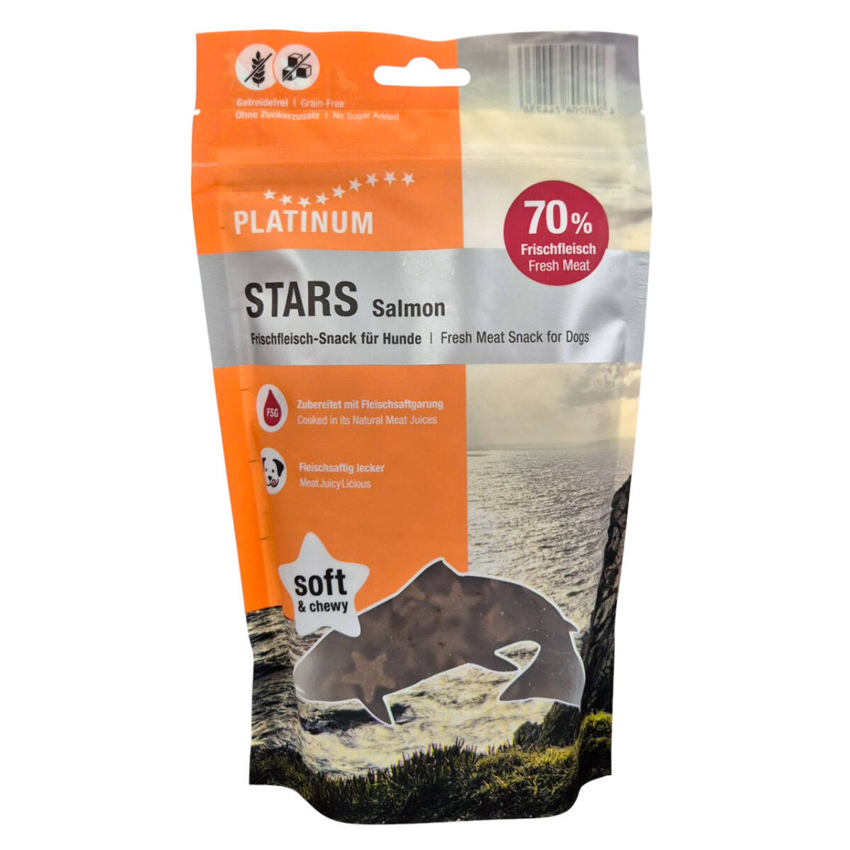 Platinum Stars Salmon 185 g box