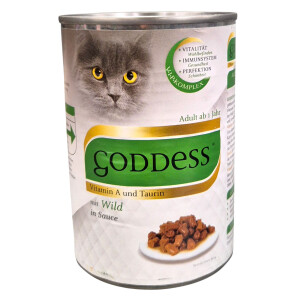Goddess Cat mit Wild in Sauce 415 g