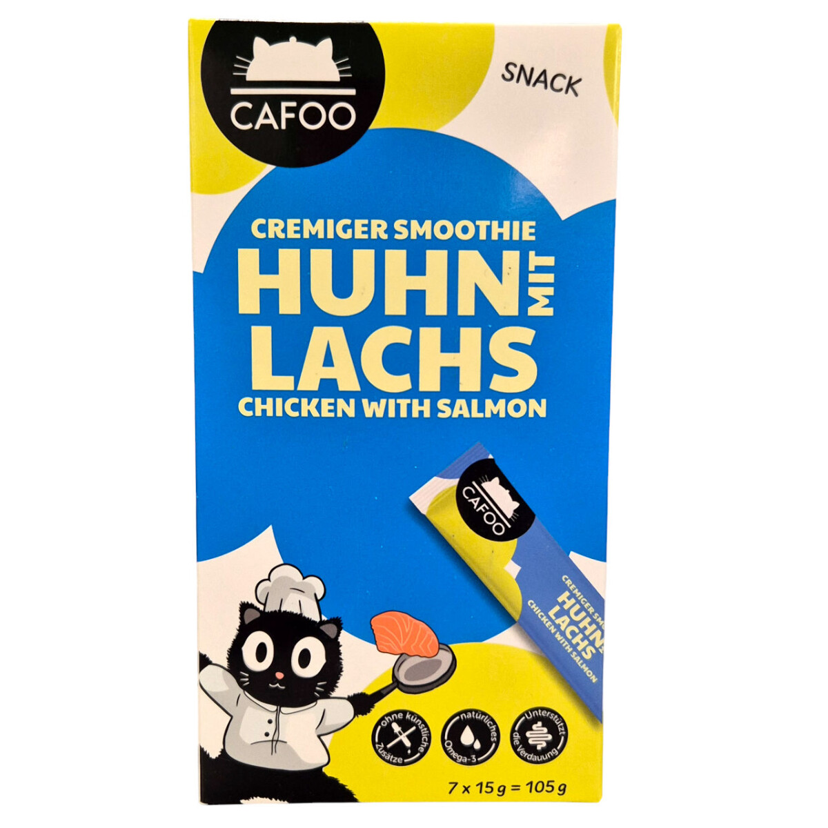 Cafoo cremiger Smoothie Huhn mit Lachs 1 box