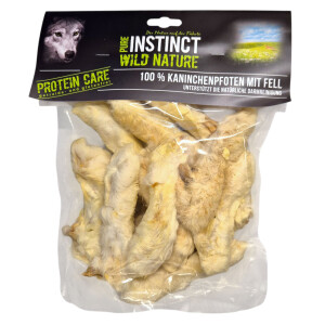Pure Instinct Kaninchenpfoten mit Fell 250 g