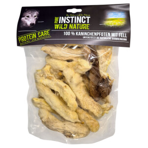 Pure Instinct Kaninchenpfoten mit Fell 250 g