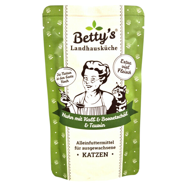 Betty´s Landhausküche Huhn mit Kalb & Borretschöl 100 g