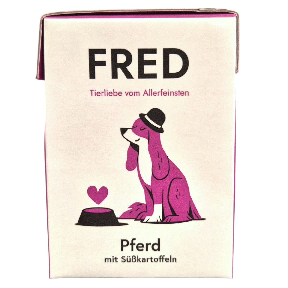 Fred Pferd mit Süßkartoffeln
