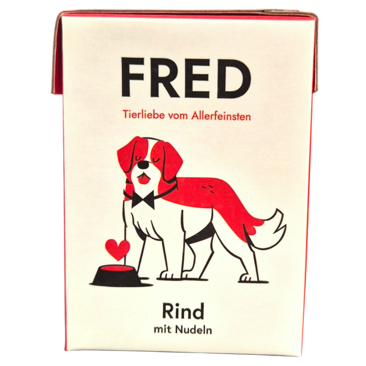Fred Rind mit Nudeln