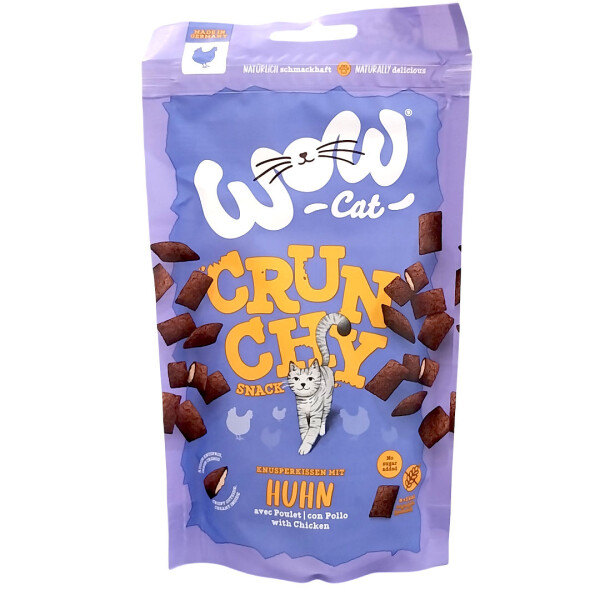 Wow Crunchy Snack mit Huhn 60 g