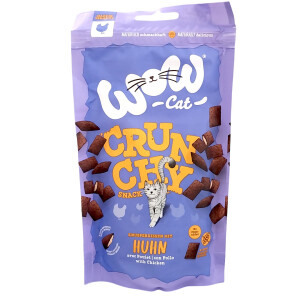 Wow Crunchy Snack mit Huhn 60 g