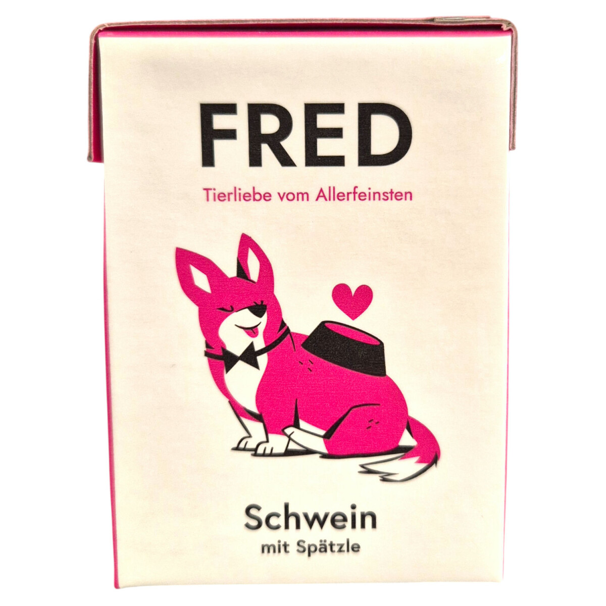 Fred Schwein mit Spätzle