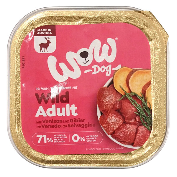 Wow Dog Wild Adult 150 g