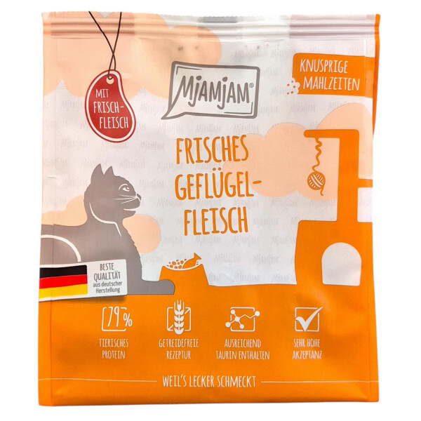 Mjamjam knusprige Mahlzeiten frisches Geflügelfleisch