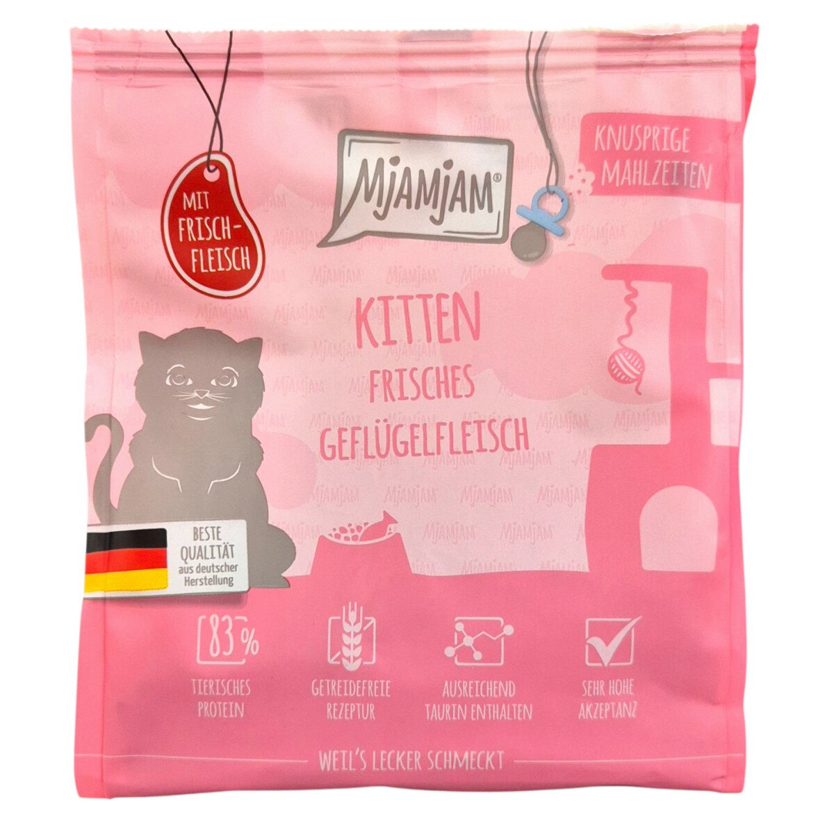 Mjamjam knusprige Mahlzeiten Kitten fris box