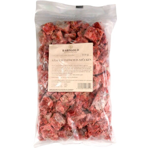 Barfgold Kängurufleisch in Stücken 1 kg