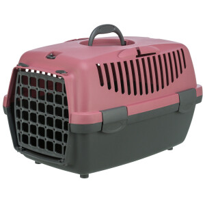 Trixie Transportbox Capri 1 dunkelgrau / altrosa