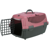 Trixie Transportbox Capri 1 dunkelgrau / altrosa