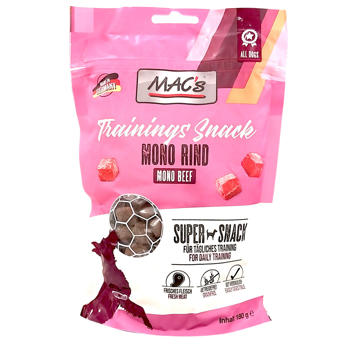 Mac´s Trainings Snack mono Rind 18 box