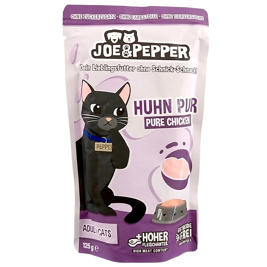 Joe & Pepper Huhn pur 125g box