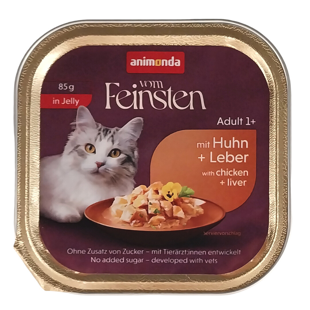 Animonda vom Feinsten mit Huhn + Leber i box
