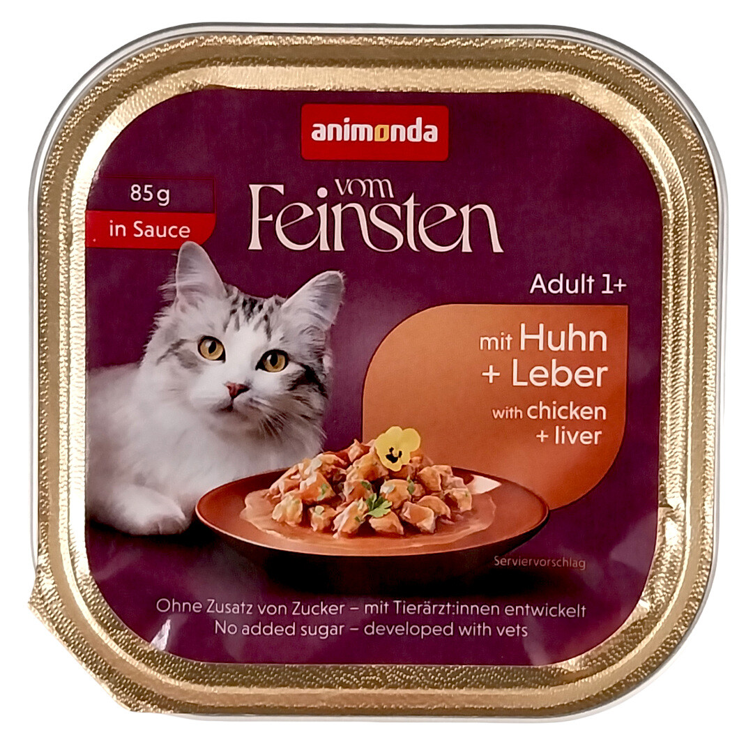 Animonda Vom Feinsten in Sauce mit Huhn  box