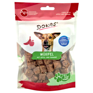 Dokas Würfel mit Apfel und Banane 105 g