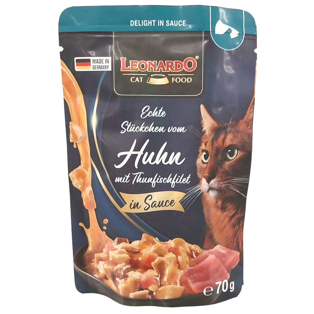 Leonardo PB Huhn mit Thunfischfilet in S box