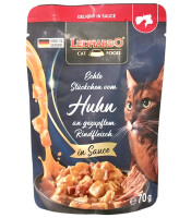 Leonardo PB Huhn an gezupftem Rindlfeisch in Sauce 70g