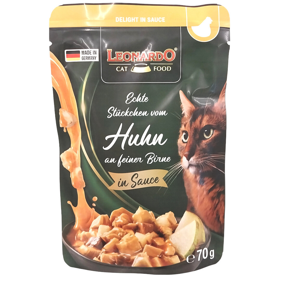 Leonardo PB Huhn an feiner Birne in Sauc box