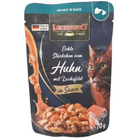 Leonardo PB Huhn mit Lachsfilet in Sauce 70g