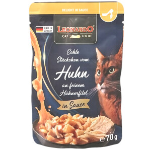 Leonardo PB Huhn an feinem Hühnerfilet in Sauce 70g