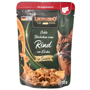 Leonardo PB Rind an Kürbis in Sauce 70g