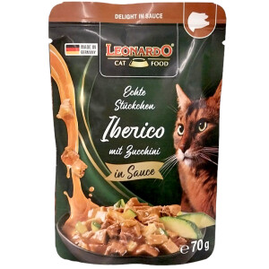 Leonardo PB Iberico mit Zucchini in Sauce 70g
