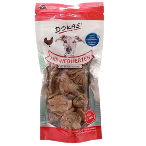 Dokas Hühnerherzen gefriergetrocknet 22g