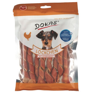 Dokas Löckchen mit Hühnerbrust 120g