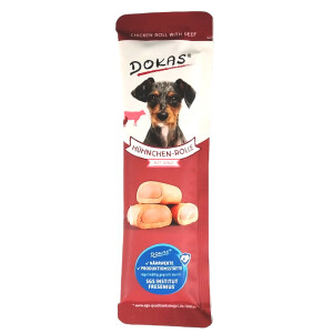 Dokas Hühnchen-Rolle mit Rind 10g