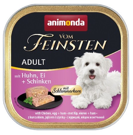 Animonda vom Feinsten Schlemmerkern mit Huhn, Ei + Schinken 150 g