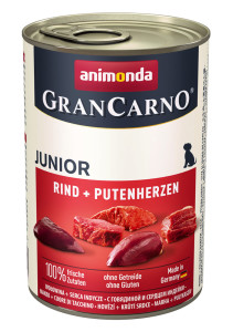 Animonda Gran Carno Junior Rind + Putenherzen 400 g