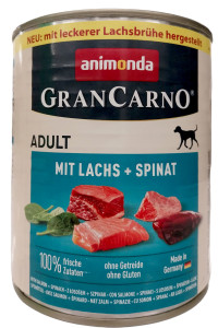 Animonda Gran Carno Rind + Lachs mit Spinat 800 g