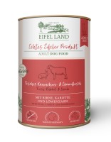 Eifel Land frisches Kaninchen + Lammfleisch